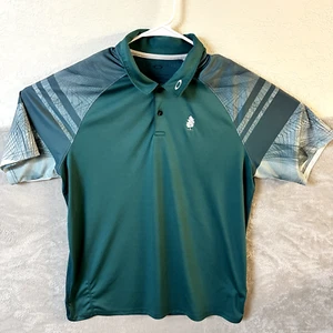 Oakley Aero Sleeve Graphic Polo Men's Shirt - 100% Polyester Regular Fit L/G - Picture 1 of 15