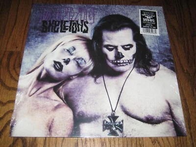 Danzig Skeletons Evilive Records  Exclusive Blue  Vinyl Limited to 300   Misfits - Image 1 of 2