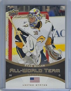 2010-11 Upper Deck All World Team #AW-19 Ryan Miller - Picture 1 of 2