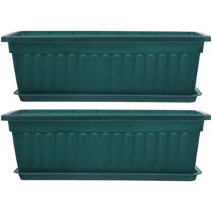  2 Pcs Vegetable Pot Container Garden Planter Balcony Flower Pots - Picture 1 of 12