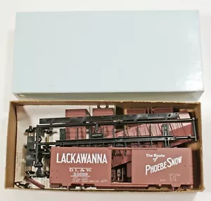 Front Range 40' ACF Welded Side Box Car, Lackawanna, Kit #4049, HO Scale, NOS - Picture 1 of 3