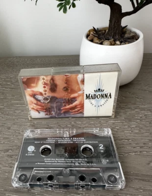 Vintage 1980s Madonna Like a Prayer Cassette Tape 1989 – 1st Edition - Image 1 of 4