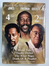 James Earl Jones Morgan Freeman 4 Features on 2 DVD's NEW Blood Tie, Death of a