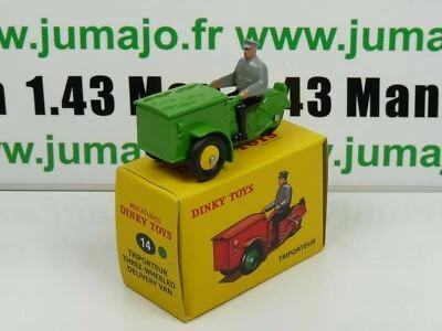 DT252 Voiture réédition DINKY TOYS DeAgostini : Triporteur vert