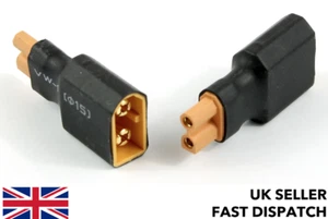 XT60 male to XT30 female adaptor/connector/plug block RC Car/Plane/Drone LiPo - Picture 1 of 4