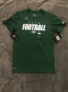 Nike Dri Fit New York Jets T-Shirt grün NYJ Small neu mit Etikett $ 40 - Bild 1 von 5