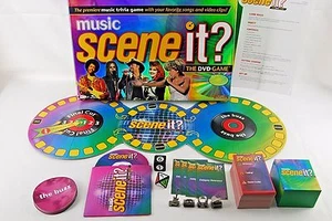 Music Scene It? DVD Game Trivia Songs Video COMPLETE Board Christmas Used VGC - Picture 1 of 9