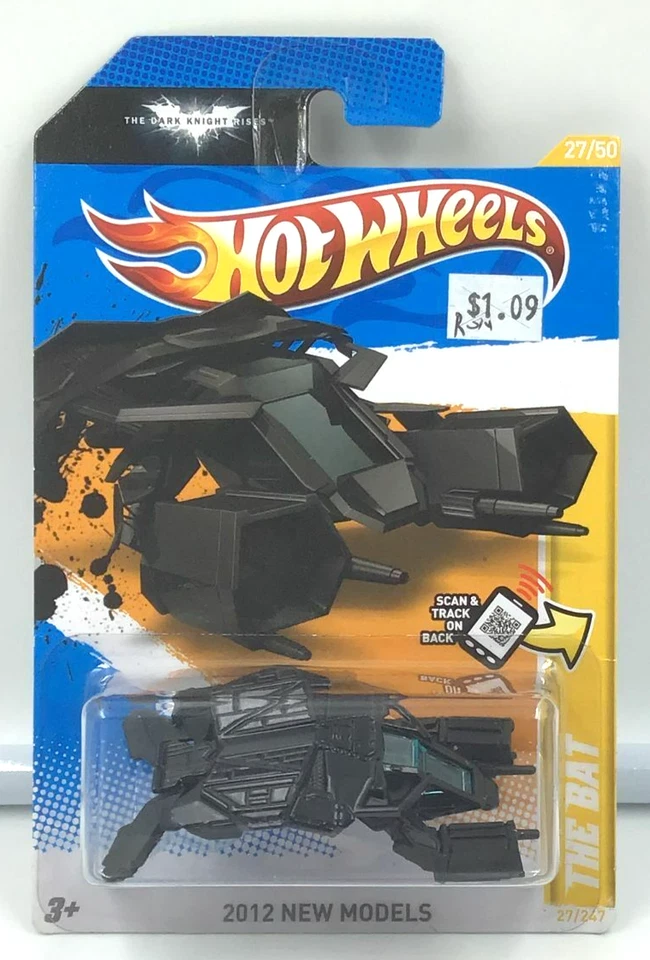 2011 New Mattel Hot Wheels 2012 New Models The Bat 27/272 - Image 1 of 1