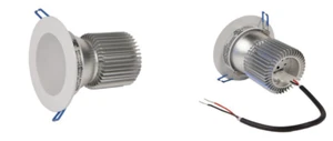( 2- Pack ) Rimikon Dimmable 24 Volt DC 4" Recessed LED Light Warm White - Picture 1 of 4