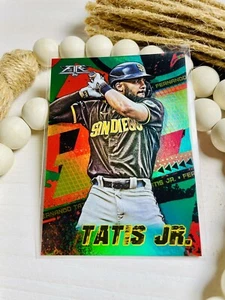 2022 Topps Fire Fernando Tatis Jr grün parallel #037/199 #102 Padres - Bild 1 von 2