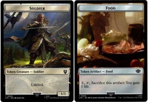 1x MTG - Soldier \\ Food Token #05/10 - Lord of the Rings - Picture 1 of 1