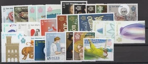 2021 San Marino Annata completa 27 valori NO BF MNH** - Imagen 1 de 1