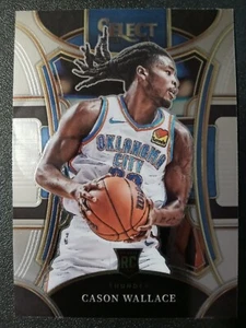 2023-24 Panini Select Silver Mezzanine Cason Wallace # 321  "Thunder" - Picture 1 of 2
