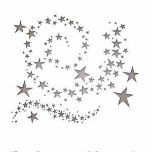 Stanz- und Prägeschablonen - Swirling Stars #663095