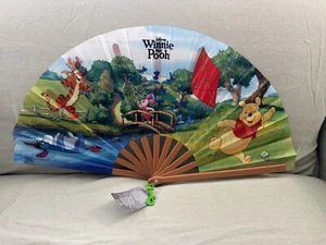 Disney Parks Winnie the Pooh and Friends Folding Fan NEW - Picture 1 of 3
