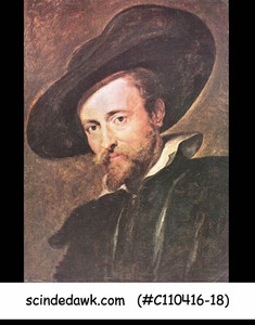 INDIA - 1978 400th BIRTH ANNIVERSARY OF PETER PAUL RUBENS / PAINTING POST CARD -