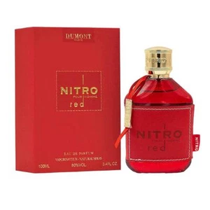 Nitro Red Pour Homme de Dumont Paris 3,4 OZ eau de parfum colonia para hombres - Nuevo en caja - Imagen 1 de 5