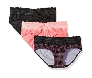 Warner's Blissful Benefits No Muffin Top Höschen Damen Unterwäsche Large 3er Pack - Bild 1 von 1