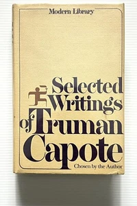 Selected Writings of Truman Capote Modern Library HC DJ 1979 - Picture 1 of 17