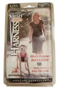 The Sporn Mesh Control Anti Pull Harness L/XL Black - Picture 1 of 2