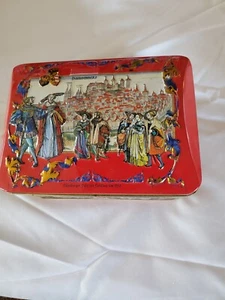 Musical Tin " Patrizer"with Gingerbread "Elisen" SCHUHMAN - Picture 1 of 23
