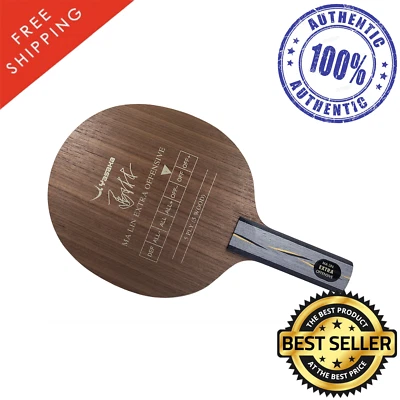 Hoja de tenis de mesa y ping pong extra ofensiva Yasaka Ma Lin, tipo mango de selección Foto 1 de 4