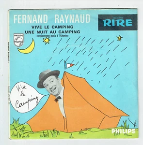 Fernand RAYNAUD Disque 45T L'ALHAMBRA -VIVE LE CAMPING -PHILIPS 434992 Papier - Imagen 1 de 3