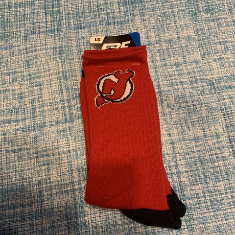 brand new with tags large new jersey devils socks Cover
