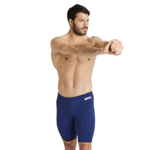 Arena Mens Team Swim Jammer Solid - Navy Blue - Picture 1 of 3