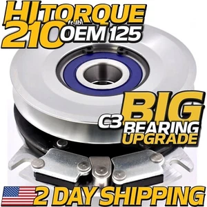 HiTorque 210ftlb (OEM 125) BIGBearing Billet PTO Clutch Ariens Gravely 03368000 - Picture 1 of 8