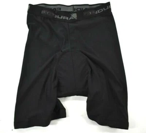 Endura Men Black Elastic Waist Padded Comfortable Stretch Cycling Short Pants XL - Picture 1 of 8