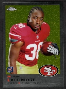 2013 Marcus Lattimore Topps Chrome Football 1969 Rookie RC 49ers #27 - Picture 1 of 2