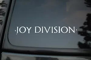 Joy Division Sticker Vinyl Decal Car Wall Art The Cure Smiths Gothic Rock (V81) - Picture 1 of 1