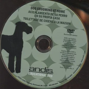 Dog Grooming At Home DVD VIDEO EDUCATIONAL groom pet hair trimmers instructional - Picture 1 of 1