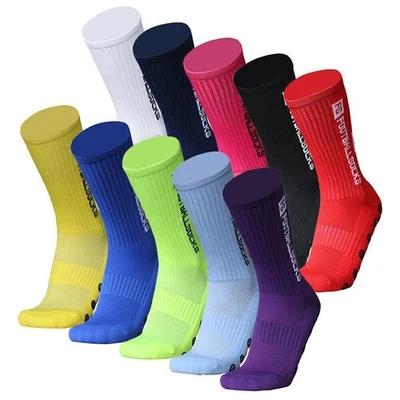 LIXADA 6 Paar Anti-Rutsch Grip Socken Antirutschsocken Sportsocken Stutzen Fußball
