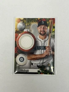 Camiseta deportiva Topps Holiday Relic Cal Raleigh Seattle Mariners 2025 - Imagen 1 de 2