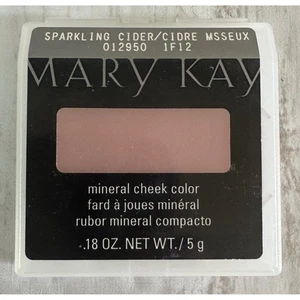 Mary Kay SPARKLING CIDER blush minerale colore guance trucco compatto 0,18 oz - Foto 1 di 4