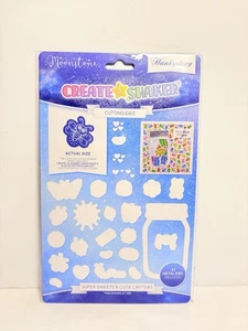 Moonstone Metal Cutting Dies Hunkydory Super Sweets & Cutie Critters Shaker Card - Picture 1 of 2