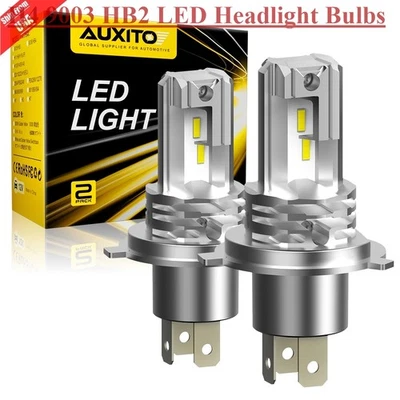 H4/9003 LED Headlights High Low Bulbs For Nissan Versa 1.6 SV S Sedan 2007-21 M4 - Image 1 of 4