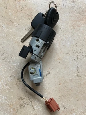 Citroen/Peugeot orig. DELPHI Zündschloss N0502455 9648445180 + 1Schlüssel - Bild 1 von 4