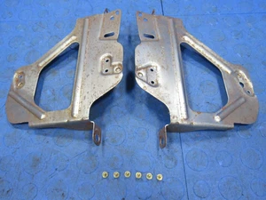 04-05 Ford Thunderbird Radio Stereo Climate Mounting Brackets Set Pair 7448 - Bild 1 von 9