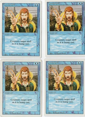 Revised  3rd Edtion  MTG  Playset  Counterspell  Magic - Image 1 of 2