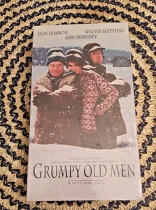 Grumpy Old Men VHS Tape Sealed Jack Lemmon Ann- Margaret Walter Matthau - Picture 1 of 6