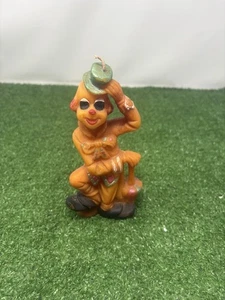 Orange Clown Candle Vintage - Picture 1 of 7