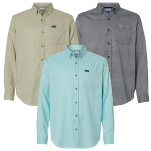 Columbia Men’s S-4XL Rapid Rivers™II Long Sleeve Collared Button Down Shirt - Picture 1 of 20