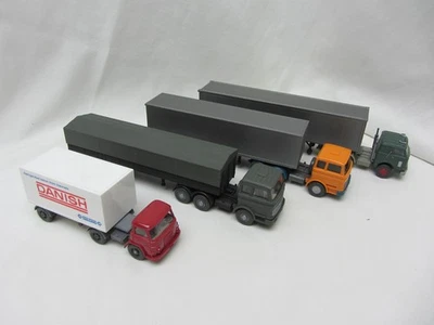 Wiking HO Scale Mercedes MAN Tractor Trailer Trucks U Pick - Image 1 of 3