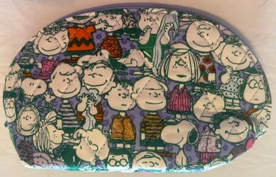 Vera Bradley Original Peanuts Peanut Pals Mini Dome Cosmetic Makeup Bag Exact - Image 1 of 4