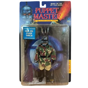 Full Moon Toys Puppet Master Figur Torch Camouflage Japan Exclusive 1998 Gebr... - Bild 1 von 2