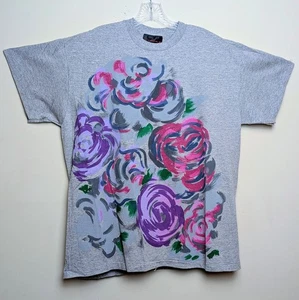 De Colección Marika Floral OSFA Impresión Completa Arte Pintura Abstracta Años 90 Puntada Única XL - Imagen 1 de 9