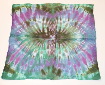 Gafas Tie Dye Bandana 21" x 21" Purple Forest 100% algodón Foto 1 de 2